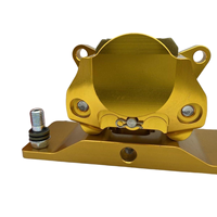 Meilleures ventes : Étrier de frein CNC 32 mm*2 pistons - Kit en alliage d'aluminium 84 mm pour conversion de frein à disque Yamaha Suzuki Turtle Airplane