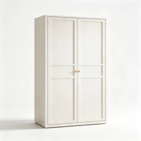 Armoire de chambre autoportante en métal massif, moderne et écologique, avec étagères renforcées pour appartement