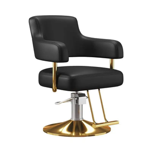 Chaise de salon de coiffure en métal durable pour salon de coiffure <span class=keywords><strong>coiffeur</strong></span> coupe de cheveux salon de coiffure meubles beauté style - Product Image 2
