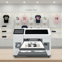 Imprimante DTG entièrement automatique Reeleyin, encre de revêtement textile, impression numérique AI pour vêtements en coton, impression de t-shirts