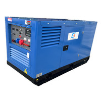 Groupe Électrogène Mobile 20kW avec Soudeuse TIG MIG 400A pour Travaux Lourds, Moteur Diesel 600A 500A pour Soudage CC