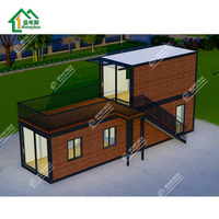 Luxe préfabriqué maison en bois/villa
