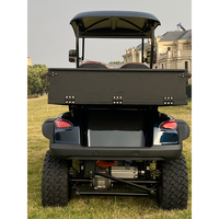Chariot utilitaire électrique robuste, chariot de golf, véhicule à faible vitesse (SV), véhicule à quatre roues, navette pour invités de complexe, buggy de golf