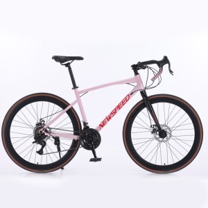 Bicicleta de Carretera 700c de Carreras, 24 Velocidades, Estilo Urbano, con Horquilla de Fibra de Carbono, Freno de Disco, 12 Colores en Oferta - Product Image 3