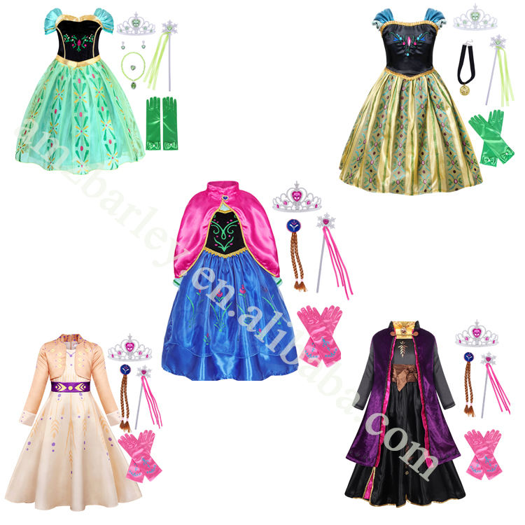 Disfraz Frozen Niña Años Tacobear Disfraz Princesa Niu00f1a