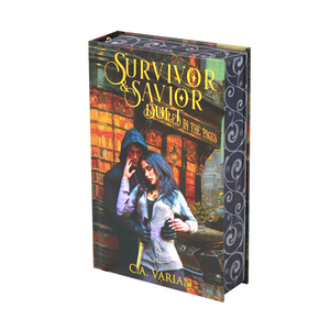 <span class=keywords><strong>Libro</strong></span> de Romance Oscuro de Edición Especial con Páginas Negras e Impresión con Tinta Blanca, Tapa Dura, Cubierta con Lámina Dorada y Bordes Pintados - Product Image 2