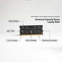 Mémoire RAM DDR4 3200 MHz pour ordinateur portable, capacité universelle, 8 Go, 16 Go, compatible avec plusieurs marques d'ordinateurs portables