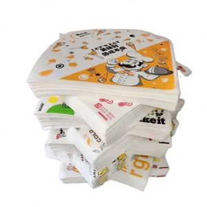 Papel Encerado para Envolver Alimentos, con Diseño de Logotipo Personalizado, para Hamburguesas y Sándwiches - Product Image 1