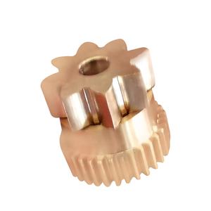 Hoogwaardig Aanpasbaar In De Fabriek Verwerkt Metalen Stalen Spiraalvormige Rondsel Tandwielen Met Kegeltandprofiel - Product Image 5