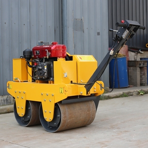 <span class=keywords><strong>Rodillo</strong></span> Pequeño de Dos Ruedas HR600 de 550 kg, Diésel, Refrigerado por Agua, para Renovación de Carreteras Urbanas - Product Image 4