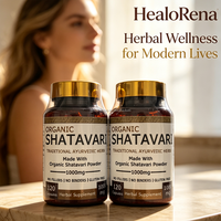 Soutien Naturel pour la Santé des Femmes : Gélules d'Extrait de Racine de Shatavari Pure pour l'Équilibre Hormonal et le Bien-être
