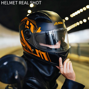 Casque de motocicleta מירוץ אופנוע רכיבה בטיחות קסדה פנים מלאה קסדה למכירה - Product Image 2