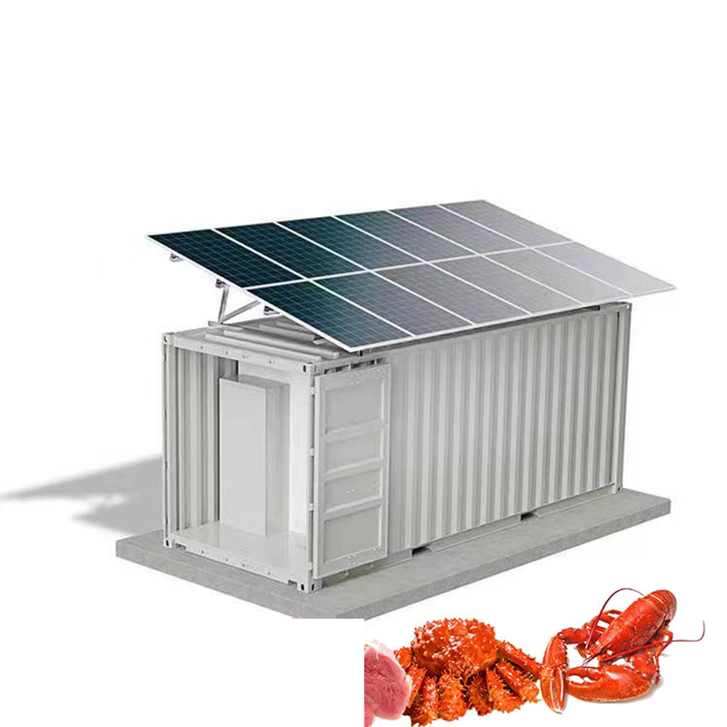 Solar Powered 3 Ton Compressor Refrigerator