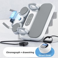 Plateforme de fitness multifonctionnelle 6-en-1 avec roue abdominale à rebond automatique pour le renforcement des muscles abdominaux et du tronc, amincissante, écologique, unisexe