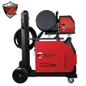 Soldadora MIG Industrial Zelda, Trifásica, 380V, Máquina <span class=keywords><strong>de</strong></span> Soldar CO2, Motor <span class=keywords><strong>de</strong></span> CC, Inversor, Máx. 15kg, Alambre <span class=keywords><strong>de</strong></span> 1.6mm, Soldadora MIG MAG MMA - Product Image 5
