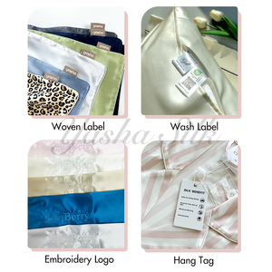 Sarung Bantal Sutra Mulberry 25 Momme OEM MOQ Rendah Anti Pilling Label Kustom Kelas 6A Sarung Bantal Sutra Mulberry - Product Image 4