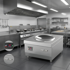 Induction Cooker Stainless Steel Eurokera France Glass Panel 10-15KW Power Easy to Operate Multi Function Save Energy <b>Stove</b> Hob - Product Image 2