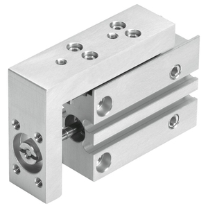   Mesa deslizante neumática compacta de la serie SLS, actuador lineal para equipos de automatización de posicionamiento de precisión - Product Image 4