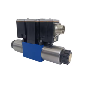 วาล์วควบคุมทิศทางไฮดรอลิกแบบทางเดียว รุ่น 4WRPE10 ซีรีส์ 4WRPE หมายเลข 0811404810 รุ่น 4WRPE10CB80L-2X/G24KO/A1M ขนาดพอร์ต 1/4 นิ้ว - Product Image 5