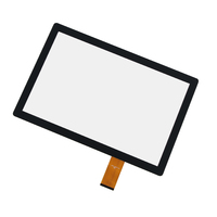 Pantalla Táctil Capacitiva de 14.1 Pulgadas con 10 Puntos de Contacto para Control del Hogar Inteligente, Panel HMI Industrial para Montaje en Panel de Automóvil