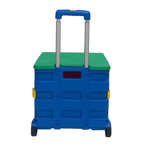 Nouvelle magnifique sacoche <span class=keywords><strong>de</strong></span> courses pliable à 2 roues pour le camping et l'usage industriel, marque OEM - Product Image 5