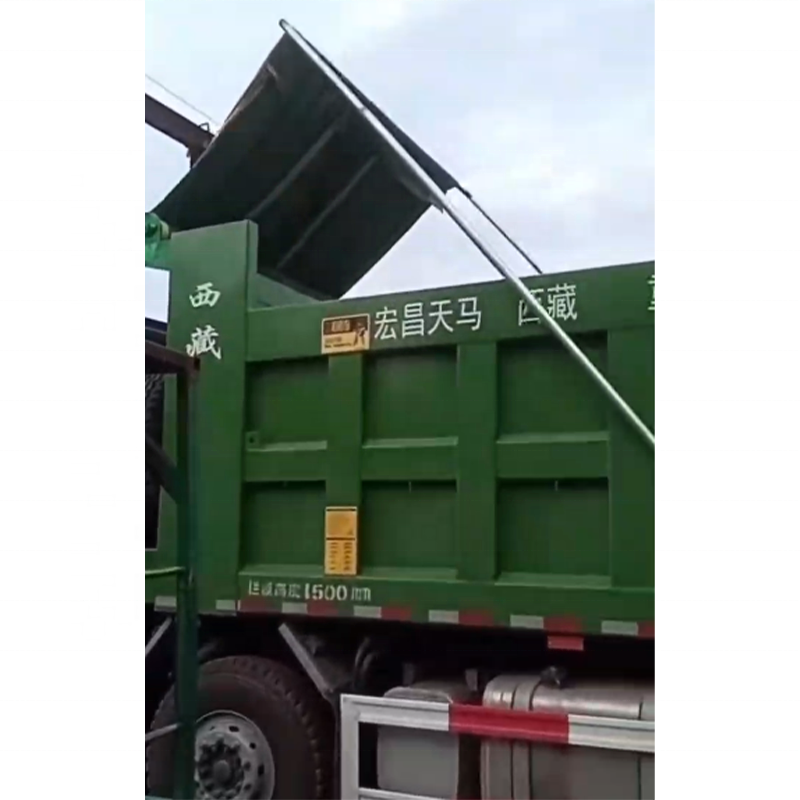 dump truck tarp system