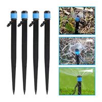 Goutteur à bulles de 18 cm à insérer dans le sol, 4, 5 ou 8 trous, pour l'irrigation des fermes, l'horticulture, les jardins, les vergers, les serres, les pépinières et les parterres de légumes