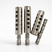 YIMAKE OEM – Ensemble de bagues de soupape hydraulique usinées CNC sur mesure en bronze poli et acier inoxydable