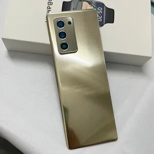 Trở lại Glass đối với Samsung Galaxy Z fold2 5g Z gấp 2 f916 W21 phía sau kính Pin Bìa trường hợp nhà ở thay thế một phần - Product Image 4