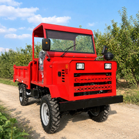 Mini-dumper diesel 4x4 avec benne hydraulique pour le transport agricole et sur chantier, disponible en version OEM