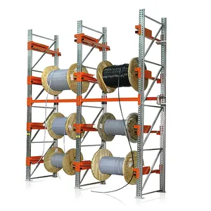 重型工业电缆卷筒存储鼓架