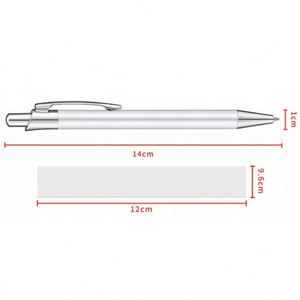 ปากกาโปรโมชั่นแบบกำหนดเองพร้อมโลโก้ ปากกาโลหะแบบซับลิเมชั่น ปากกาลูกลื่นสำหรับงานซับลิเมชั่น - Product Image 3