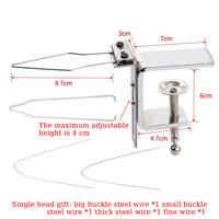 Nouveau I-Clip bouton rapide outil Machines à coudre industrielles simple Double tête extracteur bouton tournant positionnement d'usine couture à la main