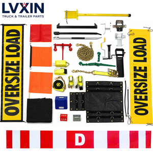 Accessoires de camion plateau personnalisés en gros, équipement de contrôle de cargaison, bâche de remorque pour bois, attache de chargement, treuil, boîte à outils, équipement de sécurisation de charge - Product Image 1