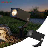 Projecteur LED DC/AC 2700K-6500K IP66 en aluminium pour aménagement paysager avec CRI élevé 80, angle de faisceau 15+90° et garantie de 3 ans pour usage en jardin