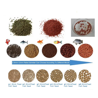 Extrudeuse automatique de nourriture flottante pour poissons, machine de traitement des granulés de crevettes, ligne de production d'aliments aquatiques