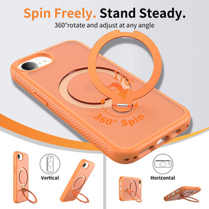 เคสโทรศัพท์แม่เหล็กกันกระแทก เคสโทรศัพท์มือถือแบบกำหนดเองพร้อมขาตั้งหมุนได้ 360 องศา ขายส่ง เคสสำหรับ <span class=keywords><strong>iPhone</strong></span> 17 Pro Max - Product Image 6