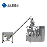 Machine d'emballage verticale semi-automatique avancée pour poudres, doseur à vis volumétrique pour café, lait en poudre, boissons, poudre de manioc