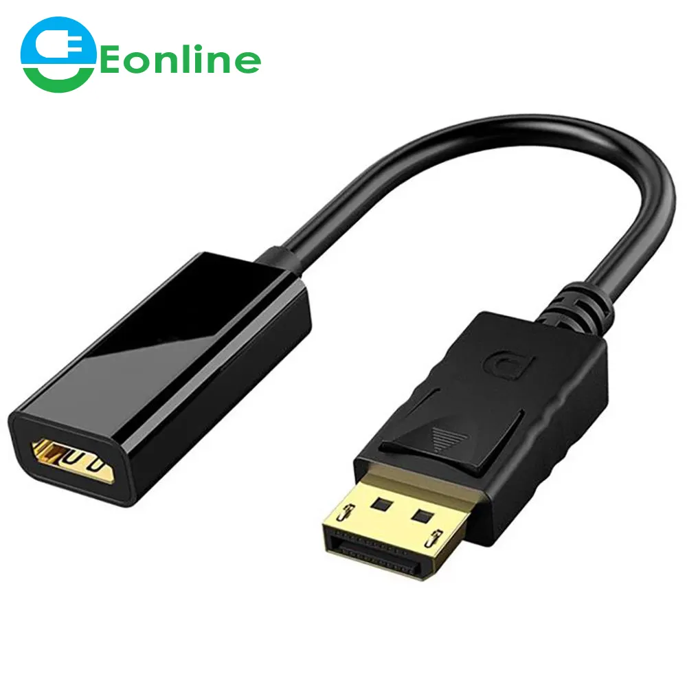 DP a HD 1080P maschio a femmina DisplayPort a HD cavo PC TV Mini proiettore Monitor televisivo Projetor 1.4 per Laptop Hp