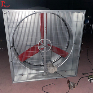 Campanas para pollos de engorde, invernadero de escape de granja multitipo, ventilador de puerta de tres hojas de nailon de alto flujo de aire, ventiladores de flujo axial - Product Image 4