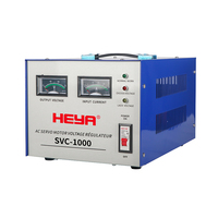 Regulador Automático de Voltaje (AVR) con Servomotor de 5KVA CA, 4000-5000W, Bobina de Cobre, Estabilizador SVC, 220V
