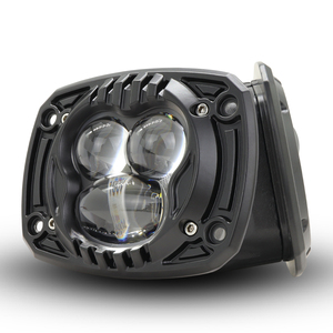 ไฟมอเตอร์ LED ดีไซน์ใหม่ ขนาด 3 นิ้ว 12V แสงคู่ สูง/ต่ำ สำหรับมอเตอร์ไซค์และรถยนต์ ไฟทำงาน LED 45W สว่างพิเศษ ใช้ได้กับรถทั่วไป - Product Image 2