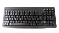 LIFPOS Hot Selling 102 Keys Anti-Wear Membrane POS Keyboard Full Transparent Keycaps PS/2/USB Interface Universal Cash Register