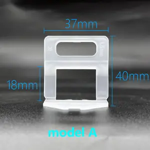 Clips de système de nivellement de carreaux Outils de carreaux et pinces à cales pour les systèmes de nivellement d'espacement de carreaux