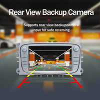 Pour Ford Focus (2008-2012) Écran 7 pouces Android 15 Autoradio, CarPlay sans fil & Android Auto Lecteur multimédia vidéo Stéréo de voiture