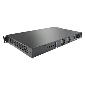 BKHD 6X2.5GE 1U Rack Firewall <span class=keywords><strong>Intel</strong></span> <span class=keywords><strong>Atom</strong></span> <span class=keywords><strong>D525</strong></span> Celeron N5105 Distribución de gestión de red Compatible Pfsense OpnWRT Debian - Product Image 4