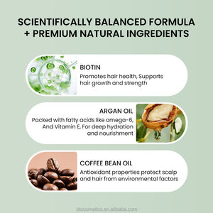 Aceite Capilar con Biotina CLOVER RENA, Marca Privada, Nuevo, 150 ml, Fórmula 2 en 1, Aceite <span class=keywords><strong>de</strong></span> Argán para el Crecimiento del Cabello, Anti-rotura, Fortalecimiento y Engrosamiento - Product Image 5