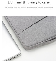 Portable 15.6 "sac pour ordinateur portable avec poignée hommes femmes étanche ordinateur portable étui de protection pour Macbook
