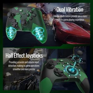 Gaming Finger Sleeve Foldable ABS Material Lightweight 3 Controller <b>Wireless</b> 2.4GHz <b>Adapter</b>/Hall Effect Joysticks Gamepad - Product Image 3
