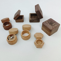 Großhandel Holzkiste für Kunst handwerk Kleine Andenken Box Schatzkiste Holz Schmucks cha tulle